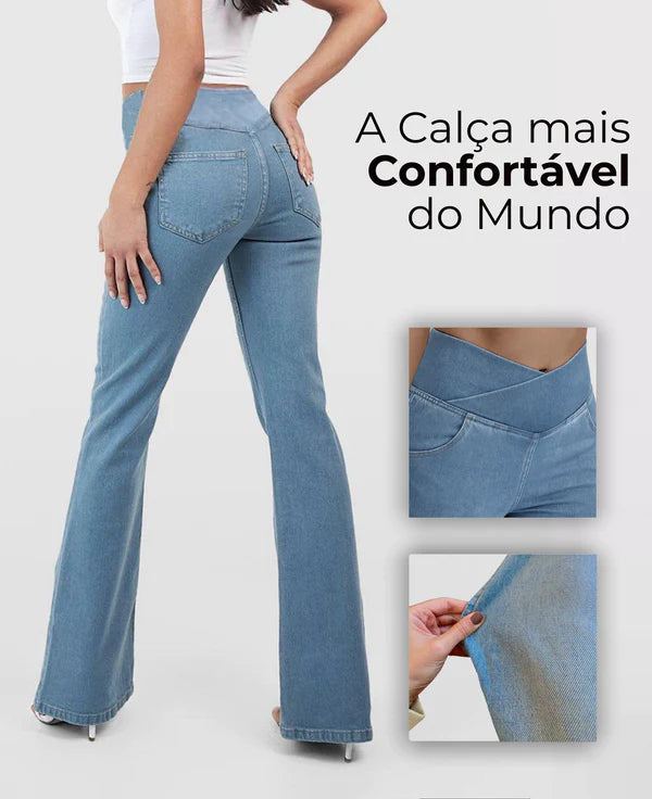 ✨👖【XS-4XL】Blugi elastici de dama cu talie inalta