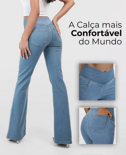 ✨👖【XS-4XL】Blugi elastici de dama cu talie inalta